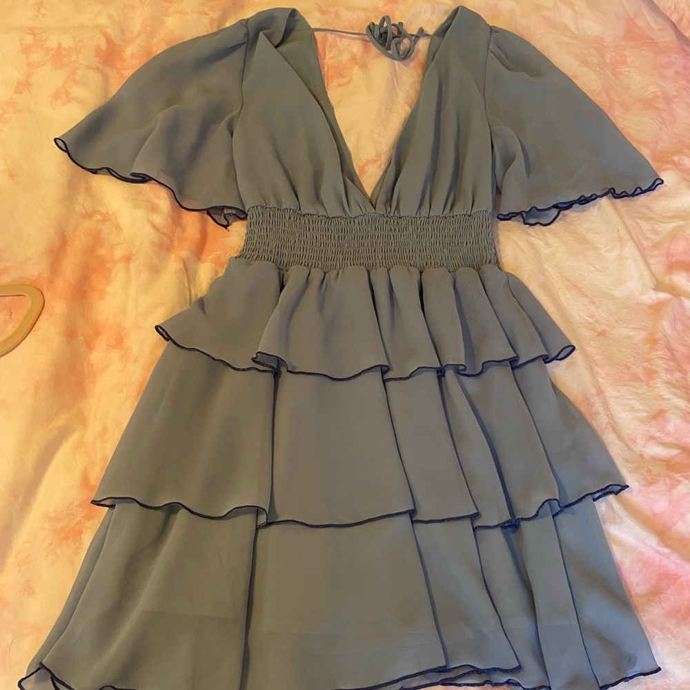 Lovers & friends ruffled dress